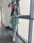 Printed Night Suit by Vastra by Monty